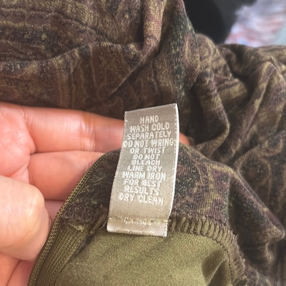 Kate Hill Black Turtleneck Sweater Elegant and Versatile Women’s Large‎ Paisley - Picture 9 of 12